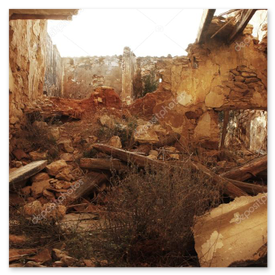 破損箇所をわかりやすく示した注釈付きサンプル画像